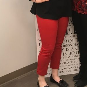 Red Dressbarn Roz and Ali pants
